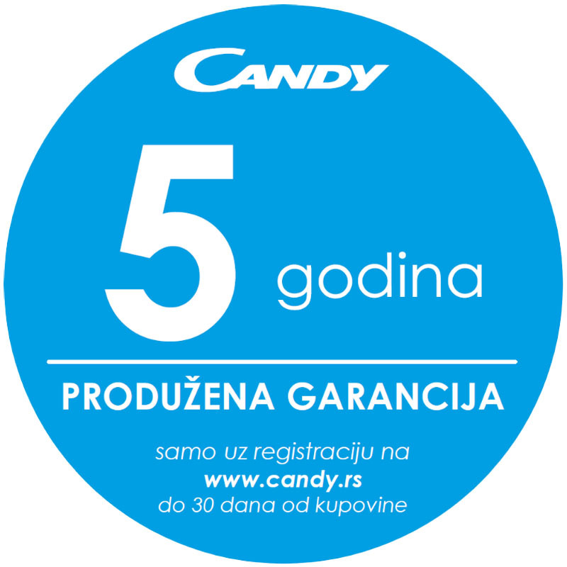 Candy kombinovani frižider CCE3T618EW