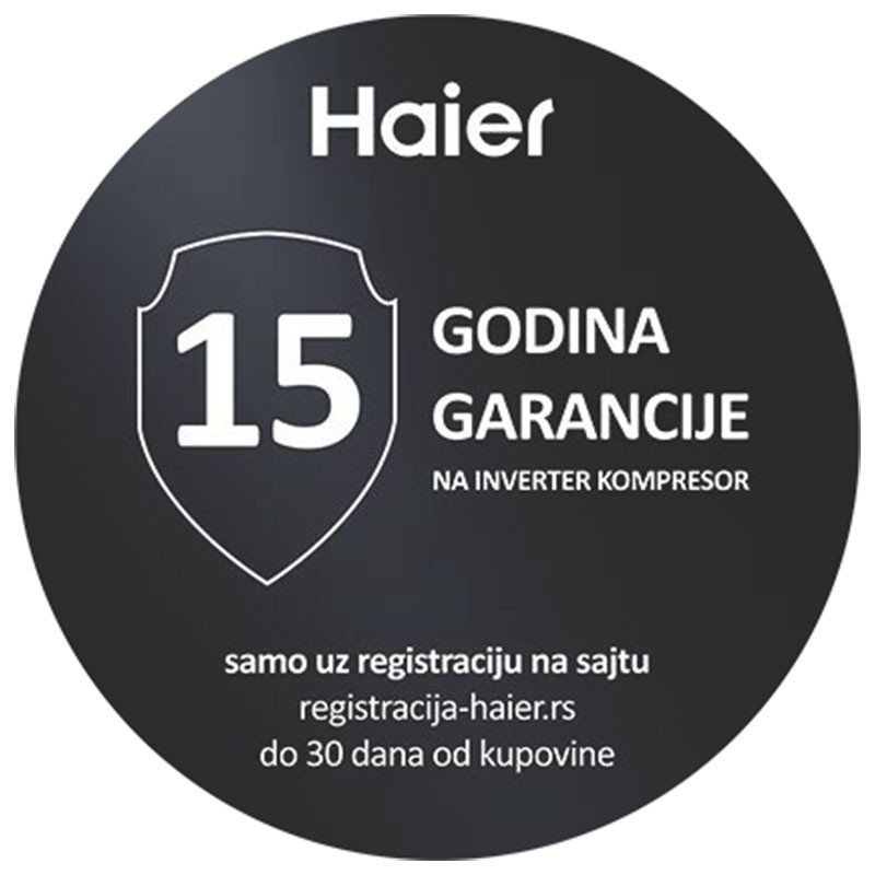 Haier kombinovani frižider HDW3618DNPK