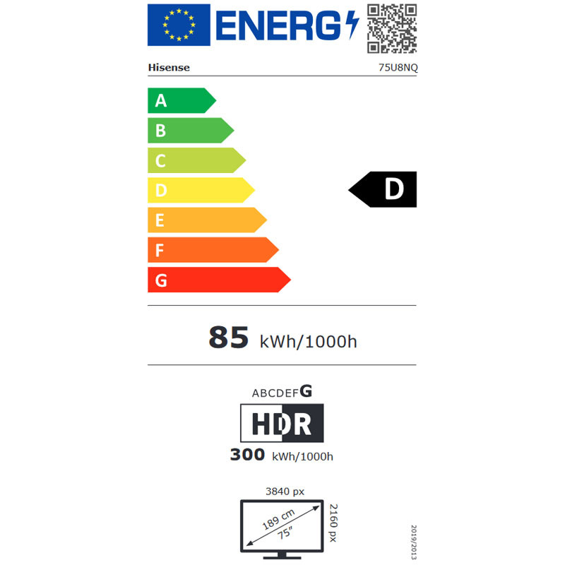 Hisense televizor 75U8NQ ULED Mini-LED Smart