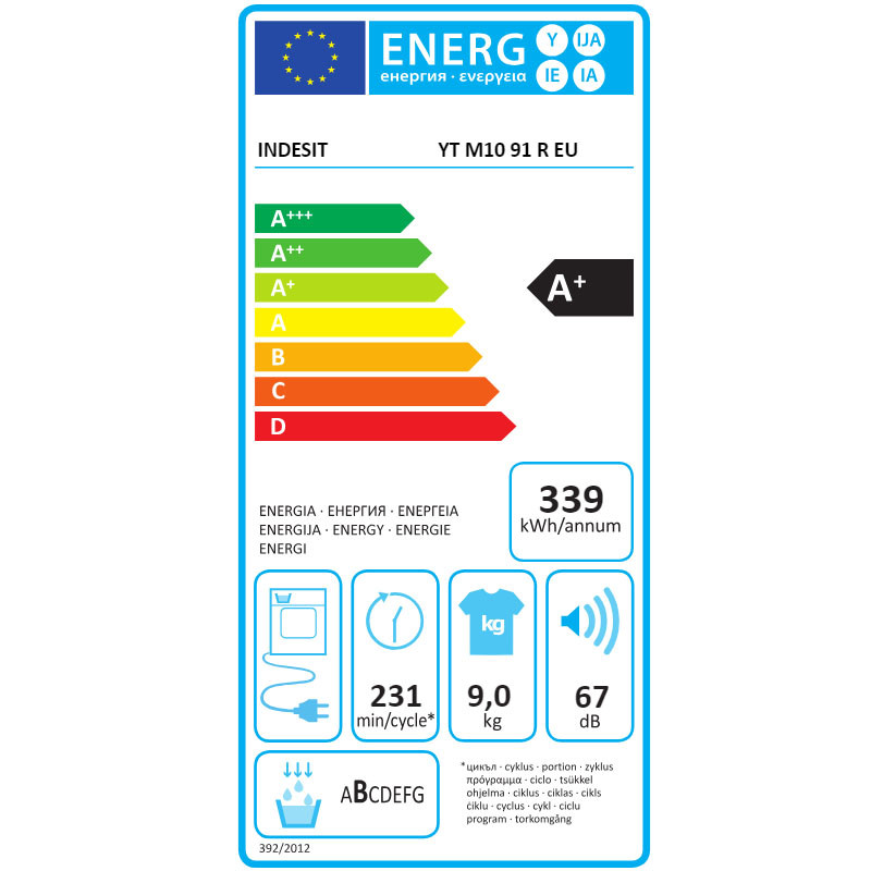 Indesit mašina za sušenje veša YTNM1091R EU + poklon vau?er u vrednosti 2000 dinara