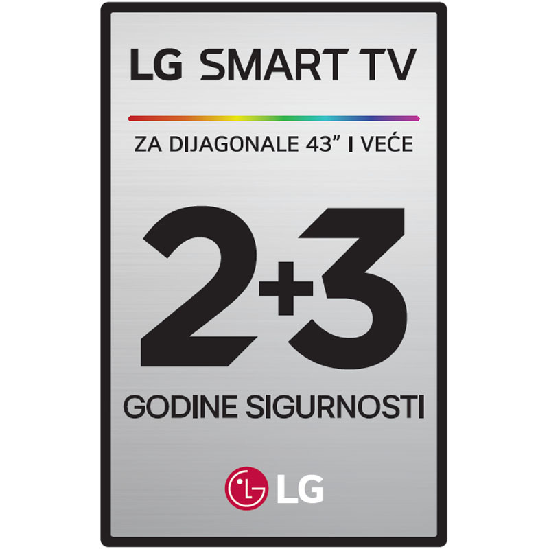 LG televizor 43UR78003LK Smart