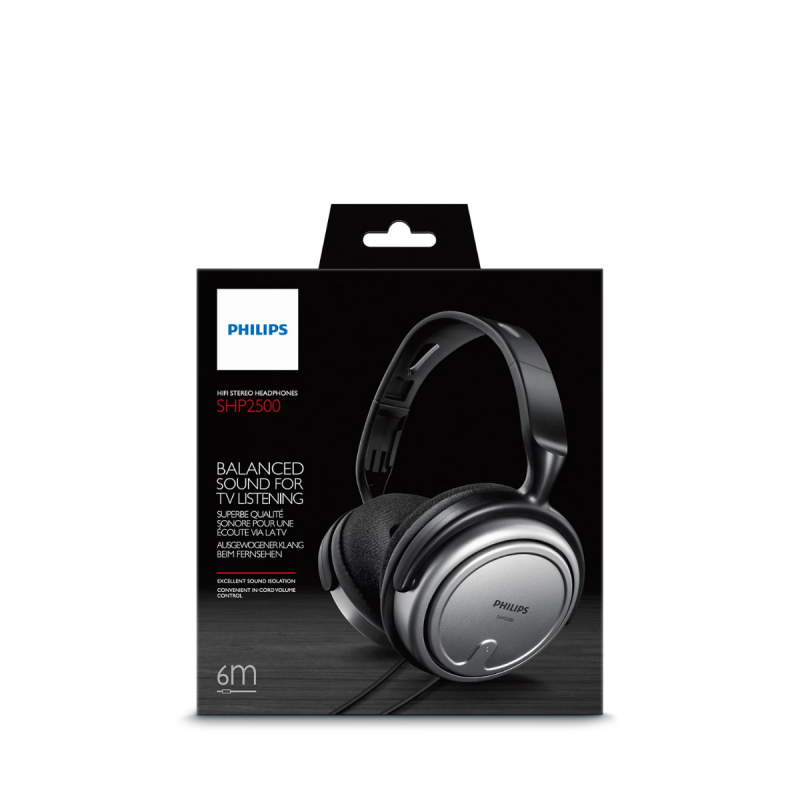 Philips bluetooth slušalice SHP2500/10 crno-srebrna