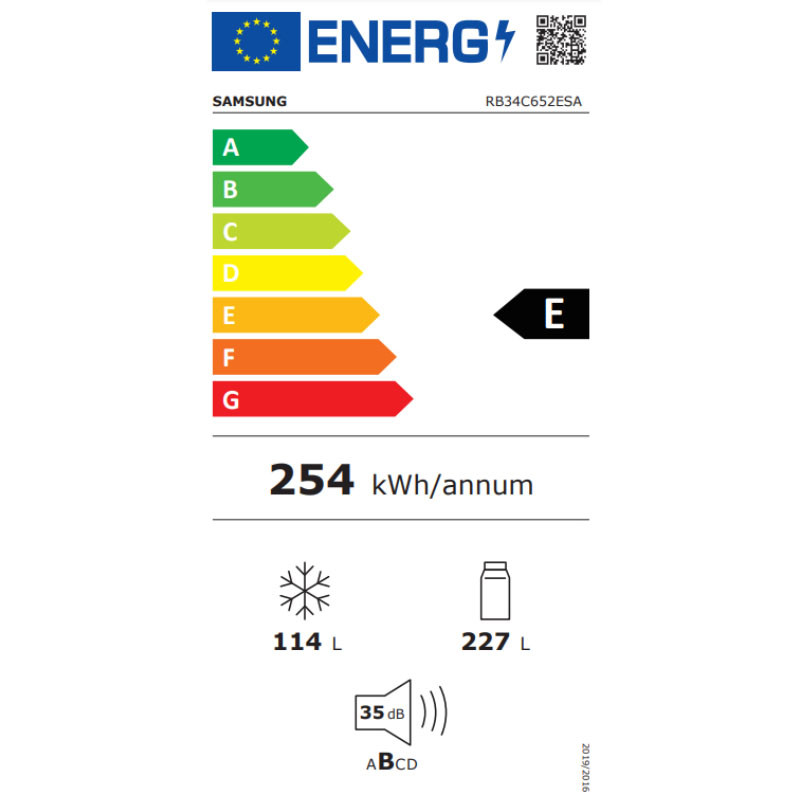 Samsung kombinovani frižider RB34C652ESA/EK