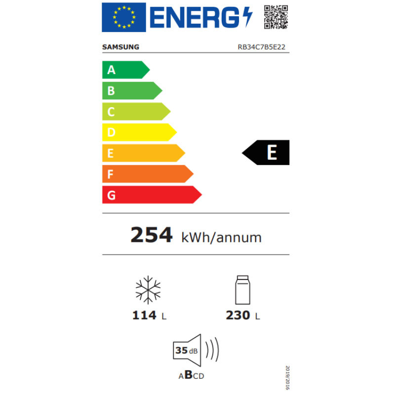 Samsung kombinovani frižider RB34C7B5E22/EF