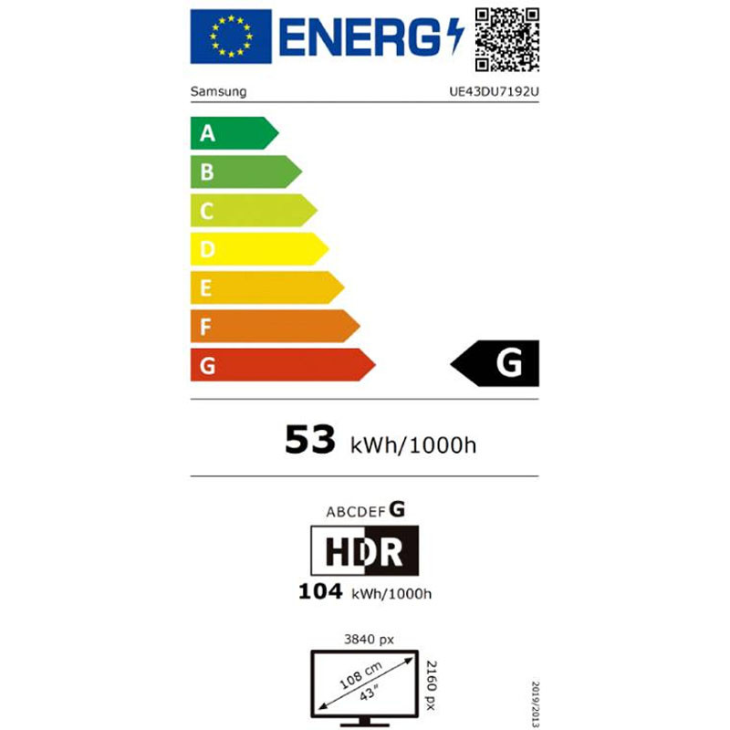 Samsung televizor UE43DU7192UXXH LED Smart