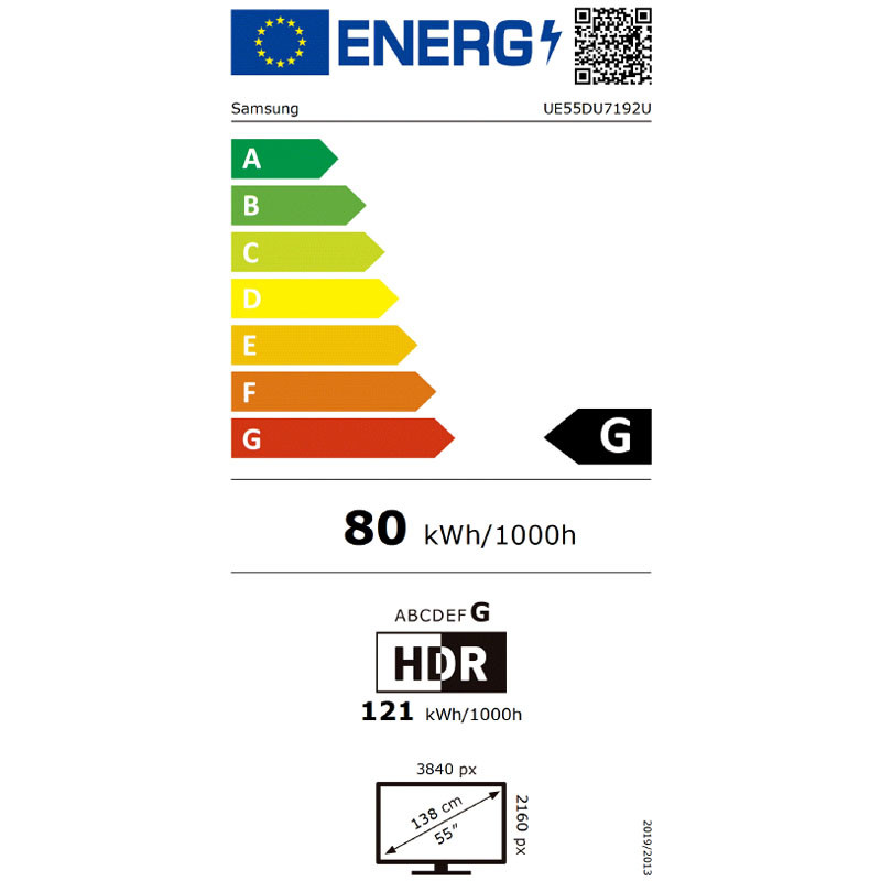 Samsung televizor UE55DU7192UXXH LED Smart