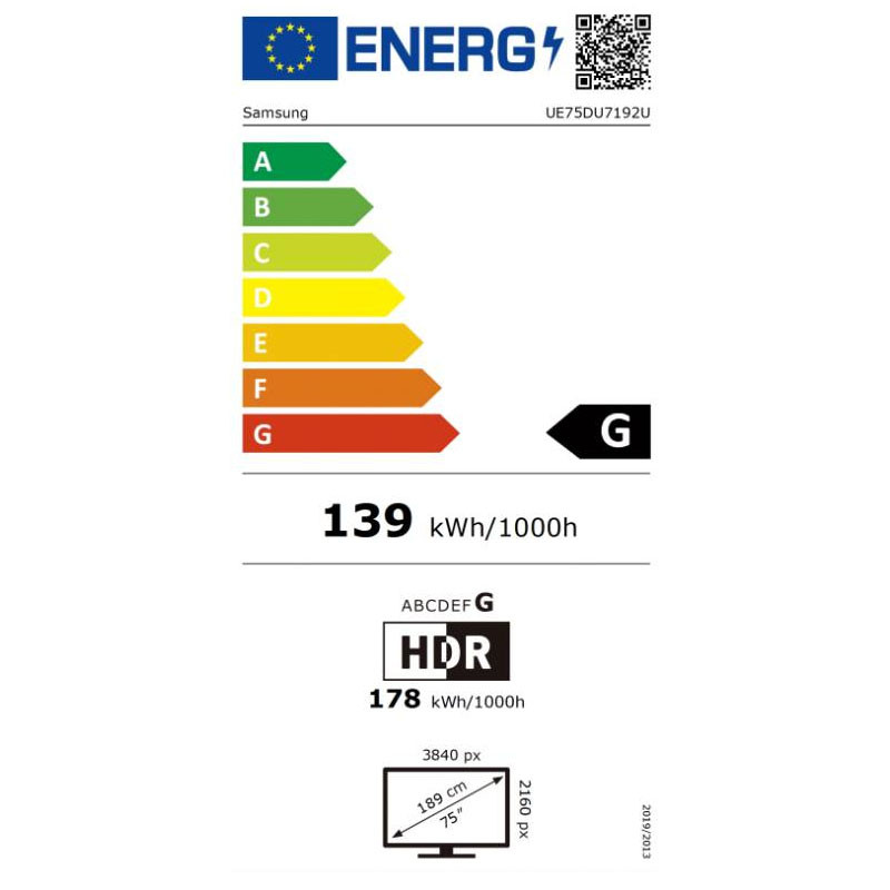 Samsung televizor UE75DU7192UXXH LED Smart