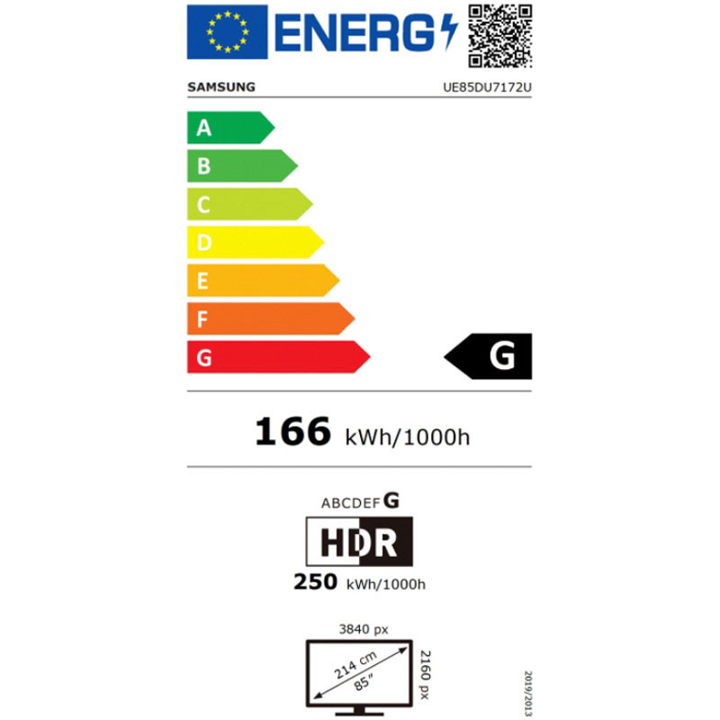 Samsung televizor UE85DU7172UXXH LED Smart