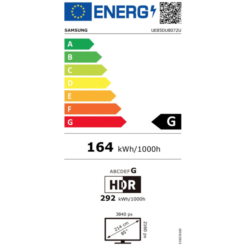 Samsung televizor UE85DU8072UXXH LED Smart