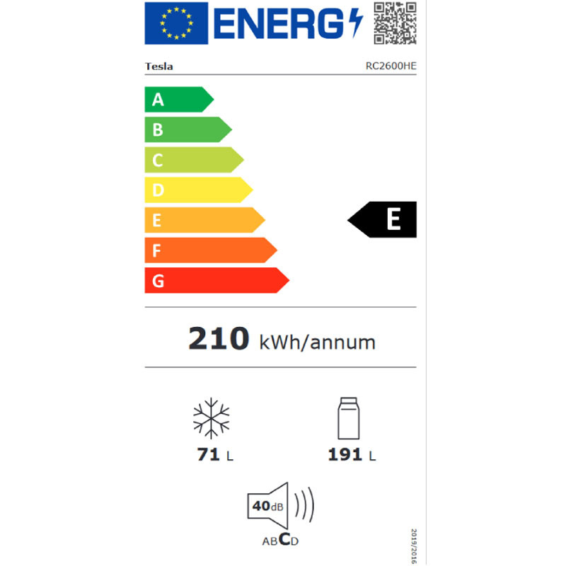 Tesla kombinovani frižider RC2600HE